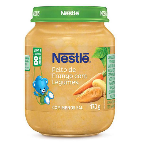 Papinha Naturnes Nestlé Peito De Frango Com Legumes 170gr