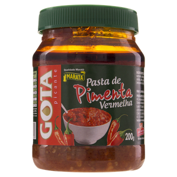 PASTA DE PIMENTA VERMELHA GOTA 200G