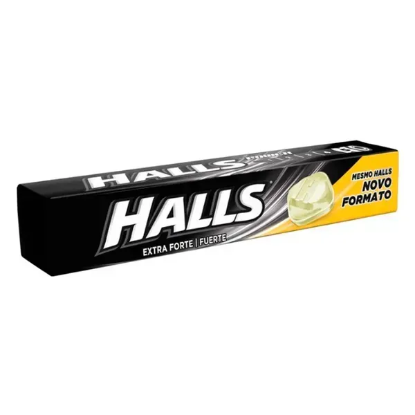 PASTILHA HALLS EXTRA FORTE MENTA 34G