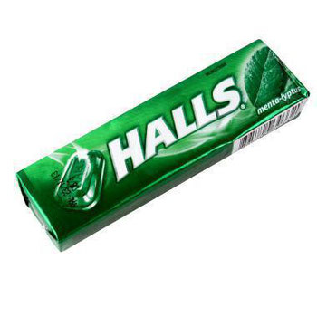 PASTILHA HALLS MENTA LYPTUS 10UND 34G