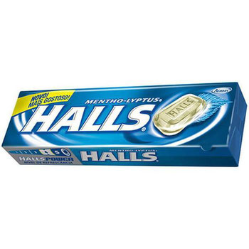 PASTILHA HALLS MENTHOL 34G