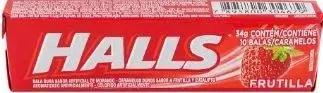 PASTILHA HALLS MORANGO 34G