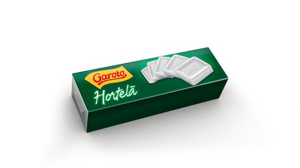 PASTILHA HORTELA GAROTO 17G