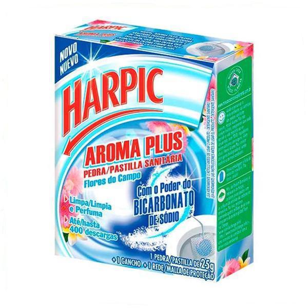 PASTILHA SANIT HARPIC AR PLUS FLORES CAMPO 25G