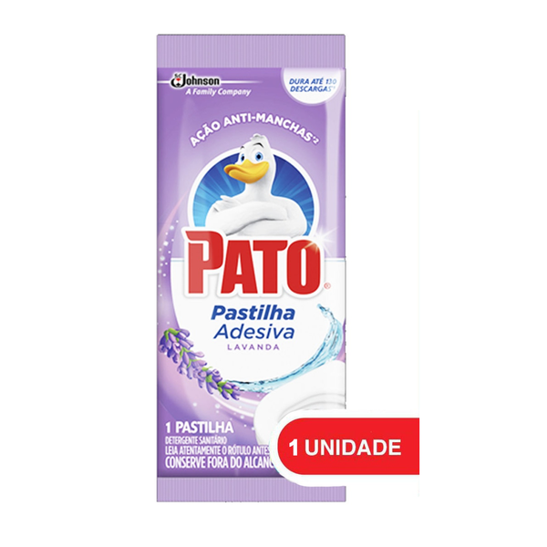 PASTILHA SANIT PATO ADESIVA LAVANDA 1UND