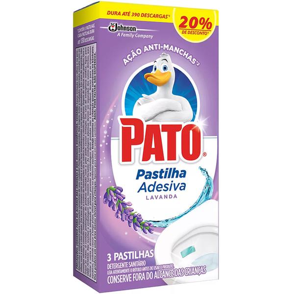 PASTILHA SANIT PATO LAVANDA C/3 UNID