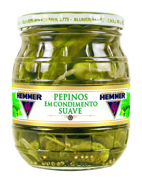 PEPINOS CONDIMENTO SUAVE HEMMER 300G