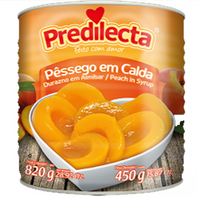 PESSEGO CALDA PREDILECTA  LT 450G