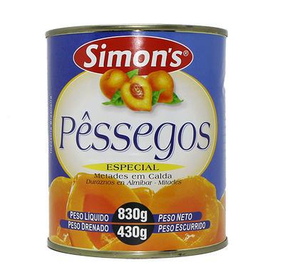 PESSEGO CALDA SIMONS 430G ESPECIAL