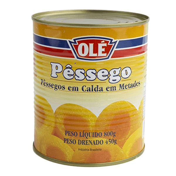 PESSEGO EM CALDA OLÉ 450G