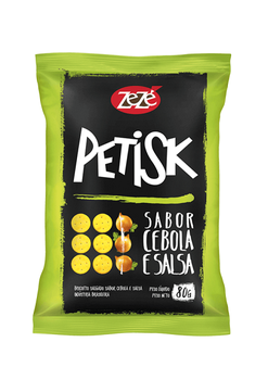 PETISK ZEZE 80G CEBOLA E SALSA