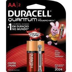 PILHA DURACELL QUANTUM AA C/2