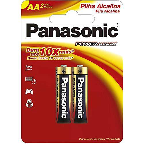 PILHA PANASONIC POWER ALKALINE 2UND