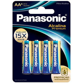PILHA PANASONIC PREMIUM AAA4 