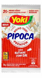 PIPOCA MICRO YOKI NATURAL 50G