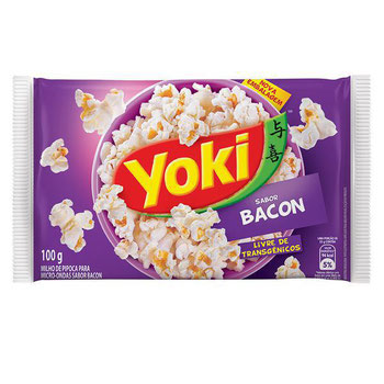 Pipoca De Micro-ondas Yoki Bacon 100gr