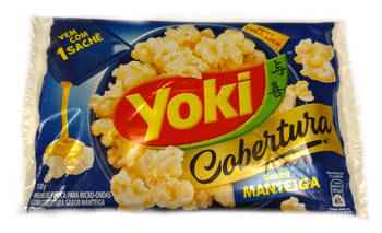 PIPOCA MICROONDAS YOKI COB MANTEIGA 130G