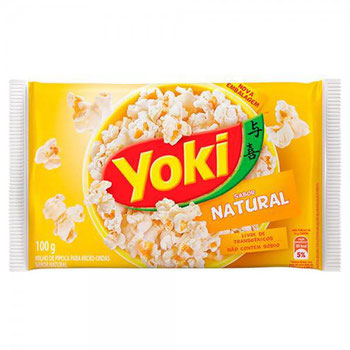 Pipoca De Micro-ondas Yoki Natural 100gr