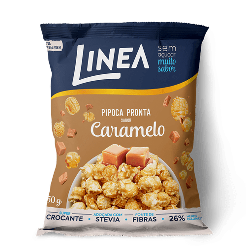 PIPOCA PRONTA LINEA CARAMELO 50GR