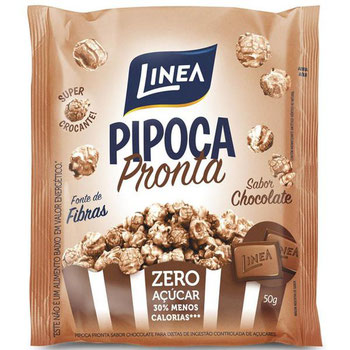 PIPOCA PRONTA LINEA CHOCOLATE 50GR