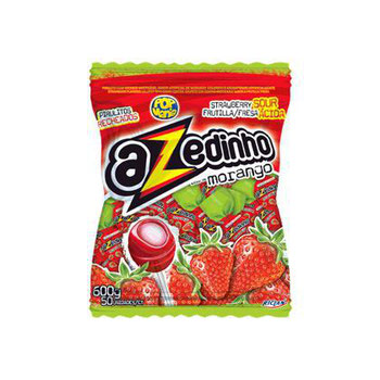 PIRULITO AZEDINHO MORANGO 600G