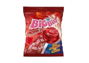 PIRULITO BI BIG MORANGO 600G