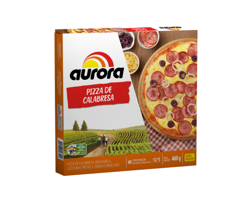 PIZZA AURORA CALABRESA 460G