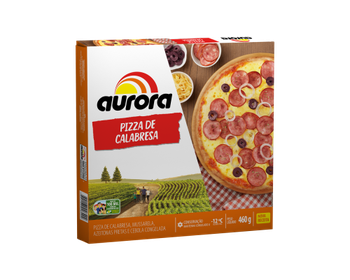 PIZZA AURORA CALABRESA 460G