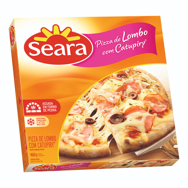 PIZZA SEARA LOMBO C/CATUPIRY 460G