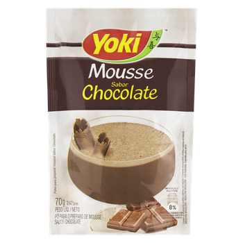 PO P MOUSSE YOKI CHOCOLATE 70G
