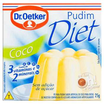 PO P/PUDIM DR.OETKER 25G DIET COCO