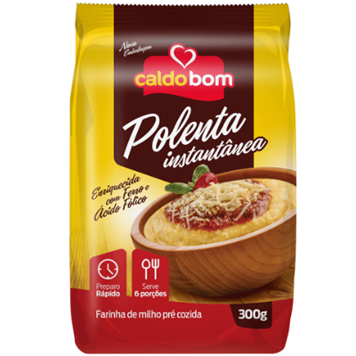 POLENTA INSTANTÂNEA CALDO BOM 300G