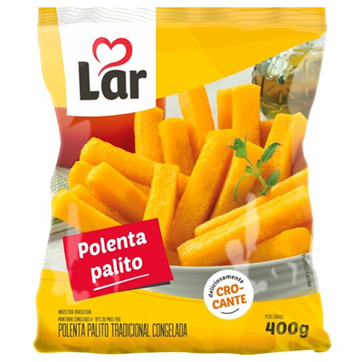 POLENTA PALITO LAR 400G TRADICIONAL