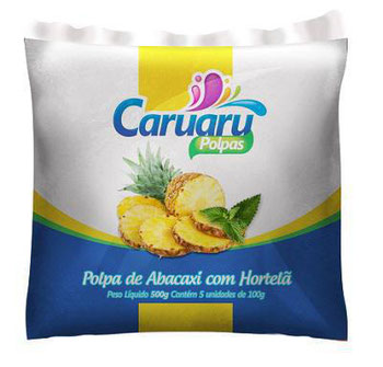 POLPA CARUARU ABACAXI C/ HORT 5X100G