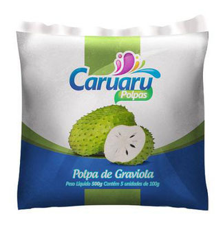 POLPA CARUARU GRAVIOLA 500G