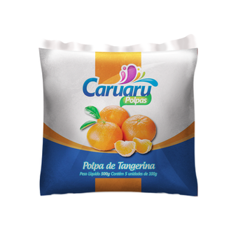 POLPA CARUARU TANGERINA 500G