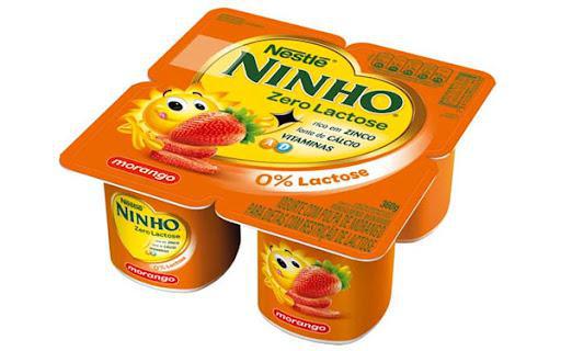 POLPA NINHO  ZERO LACTOSE MORANGO 90G 