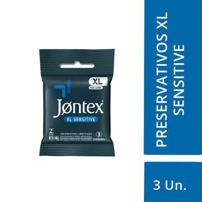 PRESERVATIVO JONTEX XL SENSITIVE C/3 UND