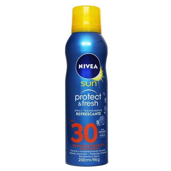 PROTETOR SOLAR NIVEA AEROSOL PROTECT FPS 30 200ML