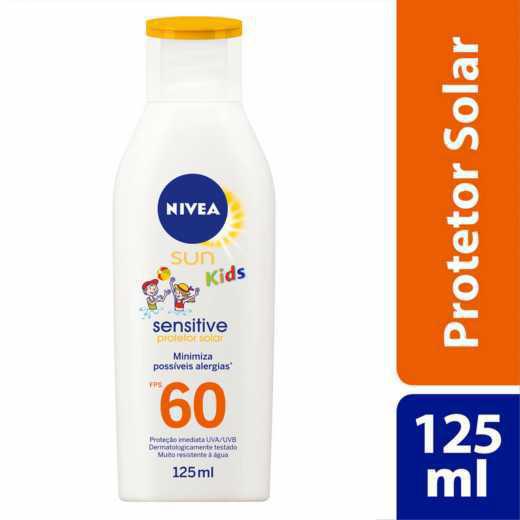 PROTETOR SOLAR NIVEA SUN KIDS FPS60 125ML