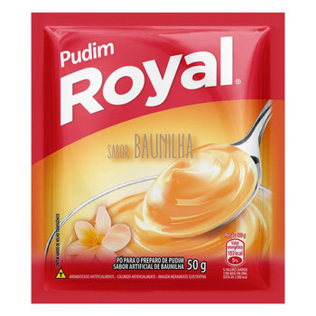 PUDIM ROYAL PO BAUNILHA SACHET 50G