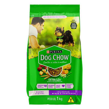 RACAO DOG CHOW FILHOTES 1KG