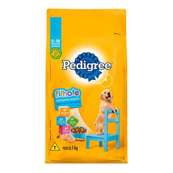 RACAO PEDIGREE JUNIOR FILHOTES 1KG