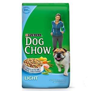 RACAO PURINA DOG CHOW ADULTO LIGHT 1KG
