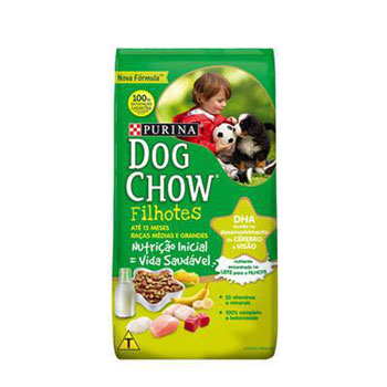 RACAO PURINA DOG CHOW FILHOTES 1KG