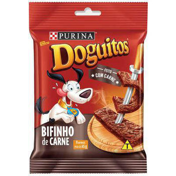 RACAO PURINA DOGUITOS BIFINHO DE CARNE 65G