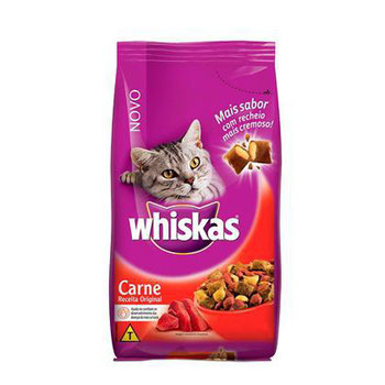 RACAO WHISKAS CARNE 1KG