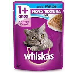 RACAO WHISKAS  SACHET PEIXE 85G