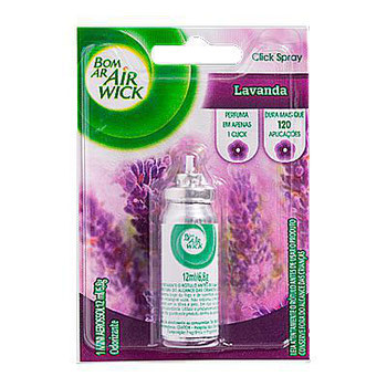 REFIL BOM AR MINI AEROSOL LAVANDA 12ML