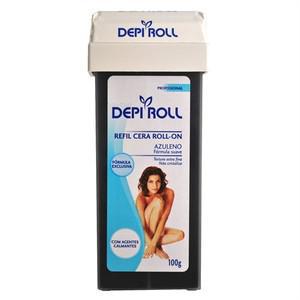 REFIL CERA DEPI ROLL AZUL 100G